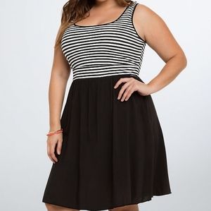 Black and White Dress